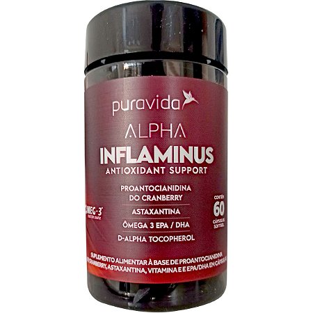 Alpha Inflaminus 60 Cápsulas Puravida