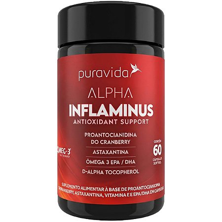 Alpha Inflaminus 60 Cápsulas Puravida