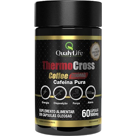 Thermo Cross Coffee 60 Cápsulas Qualylife