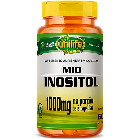 Mio Inositol 60 Cápsulas Unilife