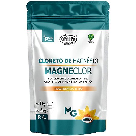 Cloreto de Magnésio P.A 1KG Unilife