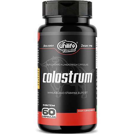 Colostrum Bovino 60 Capsulas Unilife