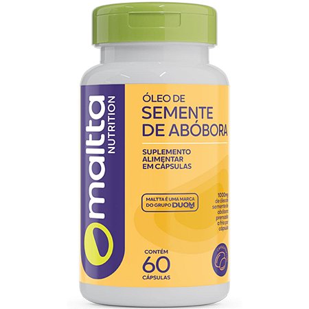 Óleo de Semente de Abóbora 60 Cápsulas Maltta