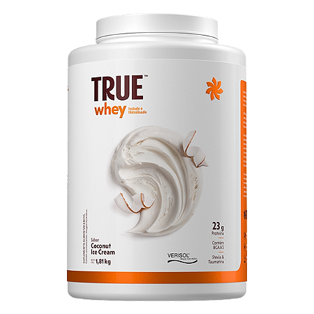Whey Isolado Gourmet Coconut Ice Cream 1810g True Source