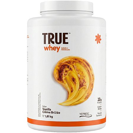 Whey Isolado Vanilla Creme Brulee 1810g True Source