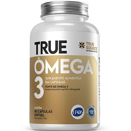 Ômega 3 1000mg Epa E Dha Ifos 60 Cápsulas True Source