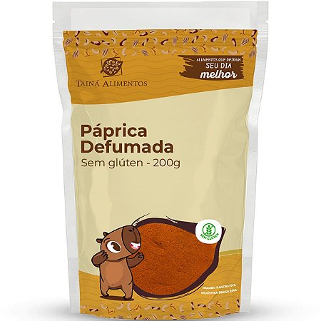 Paprica Defumada 200g Taina Alimentos