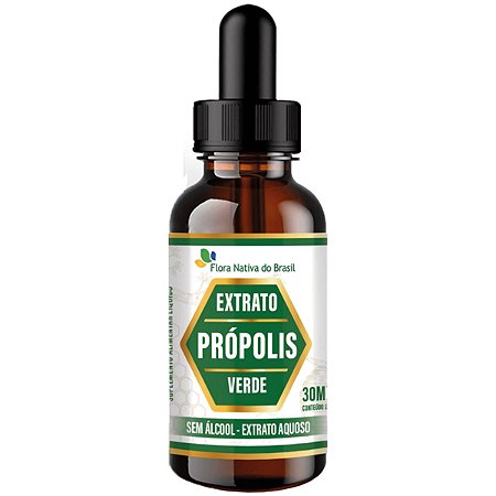 Extrato de Propolis Verde em Gotas 30ml Flora Nativa