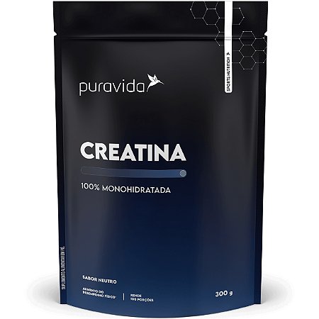 Creatina Monohidratada 300g Puravida