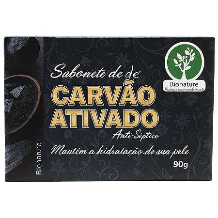 Sabonete de Carvão Ativado 90g Bionature