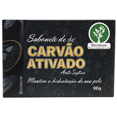 Sabonete de Carvão Ativado 90g Bionature