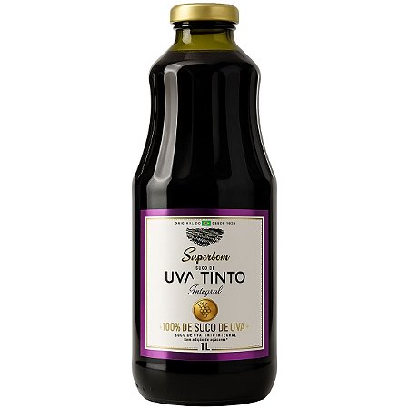 Suco De Uva Tinto Integral 1l Superbom