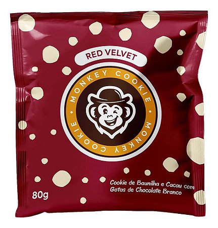 Cookie Red Velvet 80g Grand Monkey