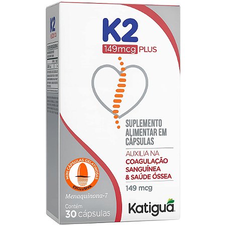 KIT SITE VITAMINA K2 PLUS 30 CAPSULAS - KATIGUA