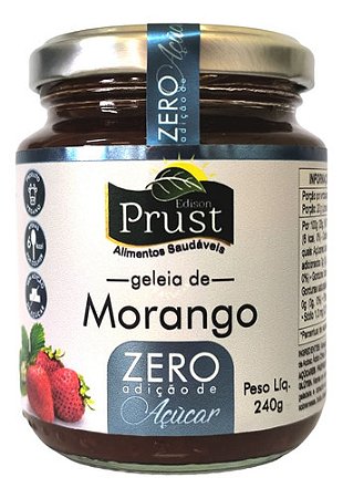 Geleia De Morango Zero Açucar Adicionado 240g Prust