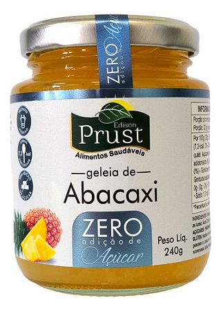 Geleia De Abacaxi Zero Açucar 240g Prust
