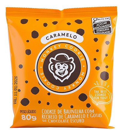 Cookie De Caramelo 80g Grand Monkey