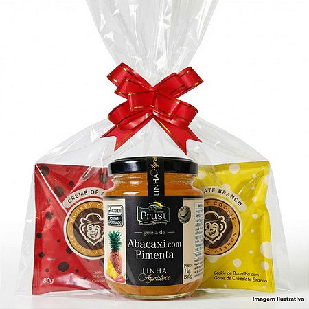 Kit Cesta Natal Presente Amigo Secreto Gourmet Agridoce