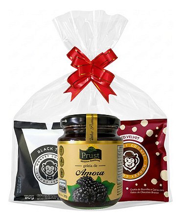 Kit Cesta Natal Presente Amigo Secreto Gourmet