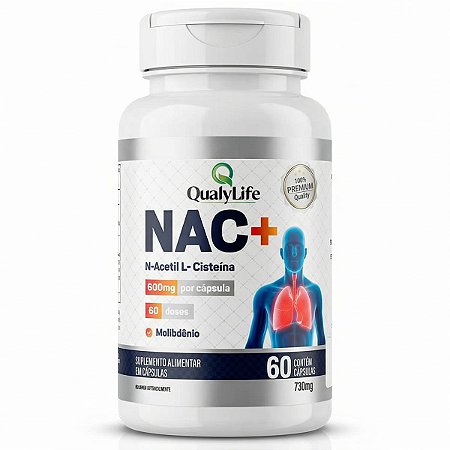 Nac N Acetil L Cisteina 60 Cápsulas Qualylife