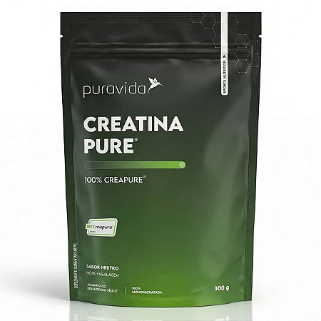 Creatina Pura 100% Creapure Micronizada 300g Puravida