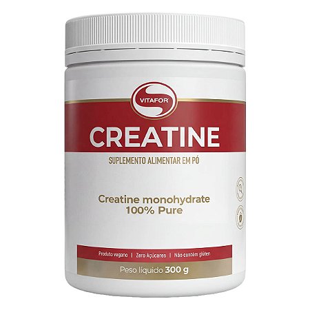 Creatina Monohidratada Pura 300g Vitafor