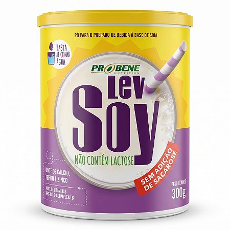 Lev Soy Proteína De Soja Zero Ssacarose 300g Probene