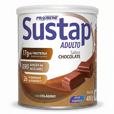 Sustap Proteína Adulto Chocolate 400g Probene