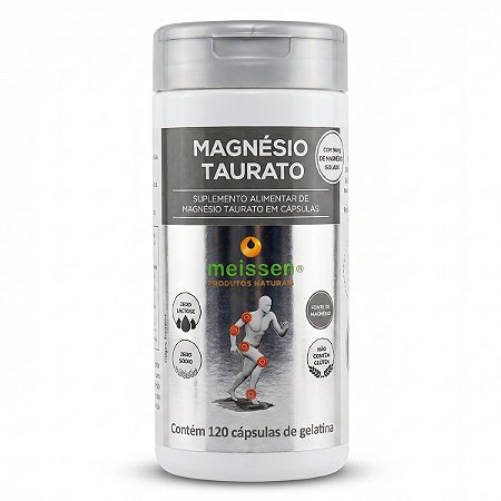 Magnésio Taurato 120 Cápsulas Meissen