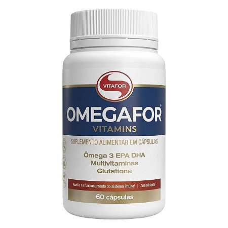 Omegafor Vitamins 3 + 7 Vitaminas 60 Cápsulas Vitafor