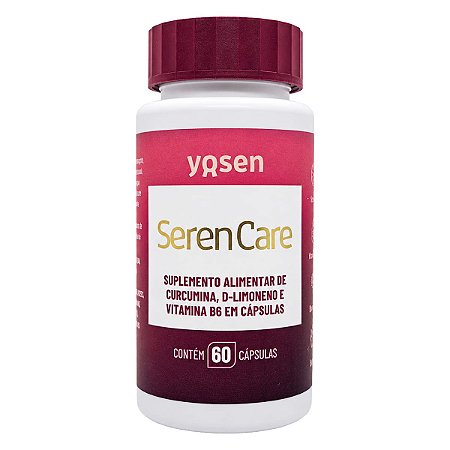 Serencare Curcumina Serenzo B6 60 Cápsulas Yosen