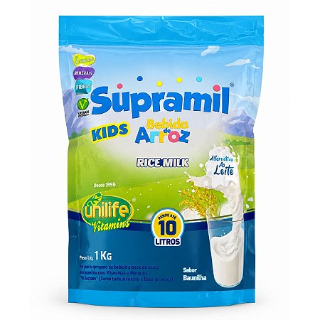 SUPRAMIL KIDS BAUNILHA 1KG - UNILIFE