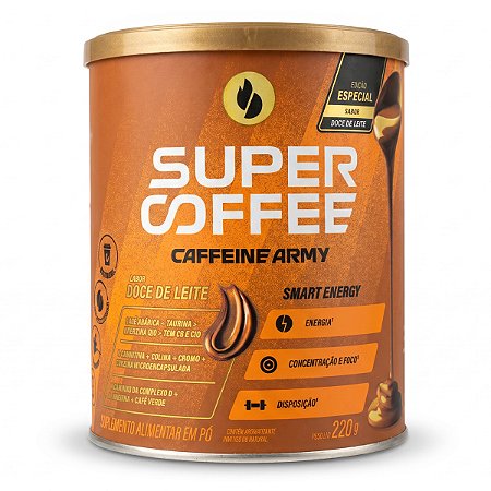 Supercoffee Doce De Leite 220g Caffeine Army