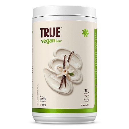 Proteína Whey Protein Vegan Vanilla Cream 837g True Source