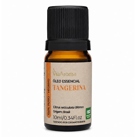 Óleo Essencial Tangerina 10ml Via Aroma