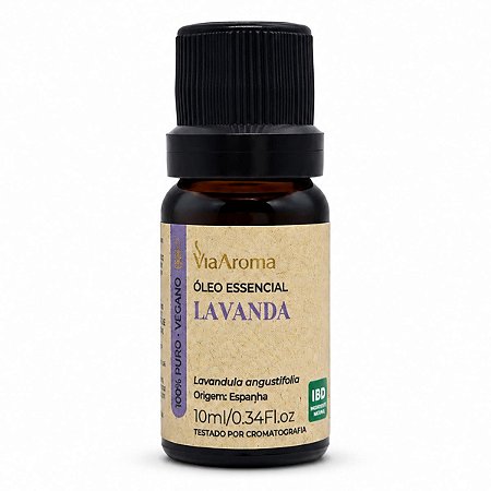 Óleo Essencial Lavanda 10ml Via Aroma
