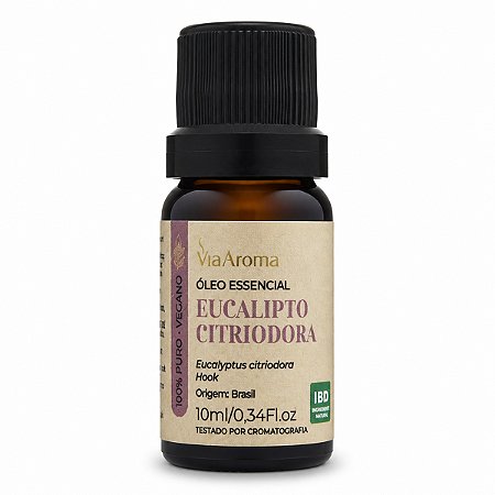 Óleo Essencial Eucalipto Citriodora 10ml Via Aroma