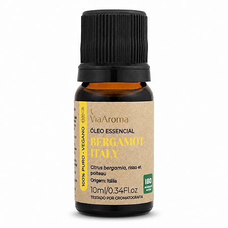 Óleo Essencial Bergamot Italy 10ml Via Aroma