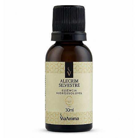 Essência Hidrossolúvel Alecrim Silvestre 30ml Viaaroma