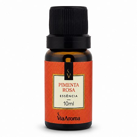 Essência Aromática Pimenta Rosa 10ml Via Aroma