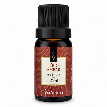 Essência Aromática Lirio Ambar 10ml Via Aroma