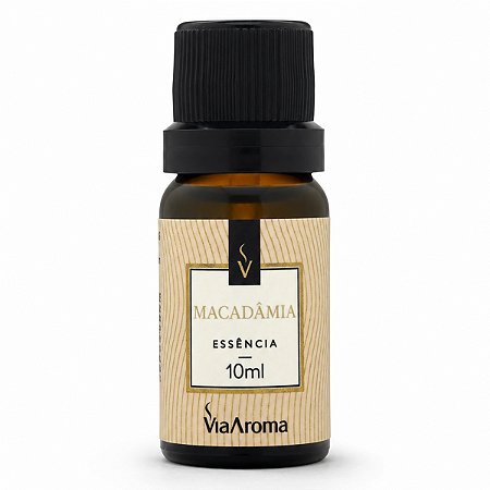 Essência Aromática Macadamia 10ml Via Aroma