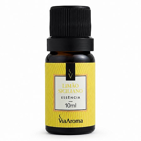 Essência Aromática Limao Siciliano 10ml Via Aroma