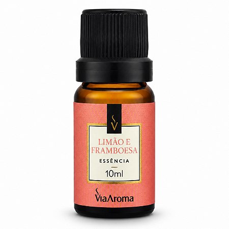Essência Aromática Limao E Framboesa 10ml Via Aroma