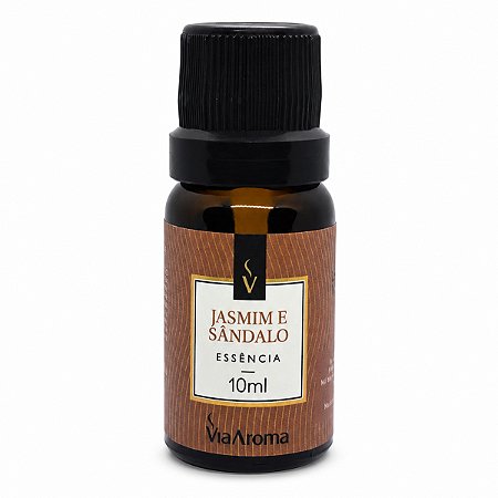 Essência Aromática Jasmin E Sandalo 10ml Via Aroma