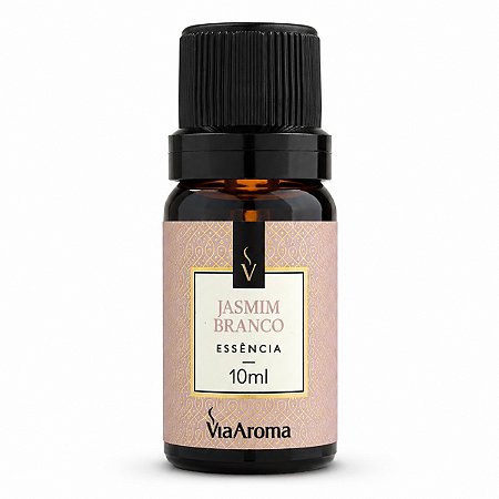 Essência Aromática Jasmin Branco 10ml Via Aroma