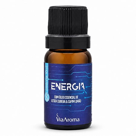 Essência Aromática Energia 10ml Via Aroma