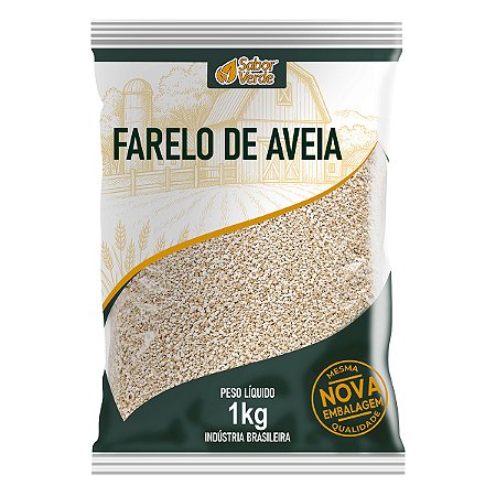 Farelo de Aveia Sabor Verde Kg
