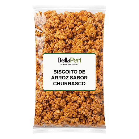 Biscoito De Arroz Crocante Sabor Churrasco Bellaperi Kg
