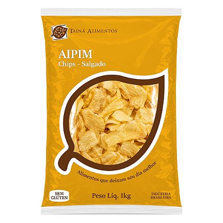 Chips De Aipim Salgado Terra E Sol Kg